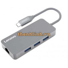 MULTIPORT HUB TYPE-C -> 3 USB 3.0 + LAN LENOVO (C506GY)