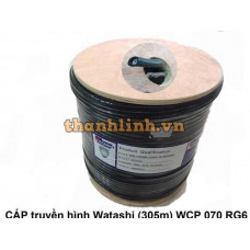 Cáp Truyền Hình RG6 305m WATASHI WCP070