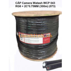 Cáp Cuộn Camera RG6+2C 300m WATASHI WCP073