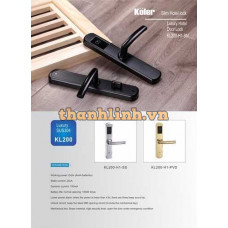 Khóa khách sạn Koler KL200-PVD