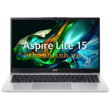 Laptop Acer Aspire Lite AL15-42P-R50R (R5 7430U/ 16GB/ 512GB SSD/ 15.6 inch FHD/ 60HZ/ Win11/ Silver/ 1Y)