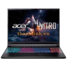 Laptop Acer Nitro V 16S AI ANV16S-71-75LR (NH.QXCSV.002) (Core 7 240H/32GB RAM DDR5/512GB SSD/RTX 5060 8GB/16 inch 2K 180Hz/Win 11/Đen)