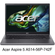 Laptop Acer Aspire 5 A514-56P-742F NX.KHRSV.005 (Intel Core i7-1355U | 16GB | 512GB | Intel Iris Xe Graphics | 14 inch FHD | Windows 11 Home | Gray)