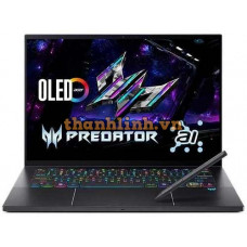 Laptop Acer Predator Triton 14 AI PT14-52T-99TU (NH.U0GSV.001) (Ultra 9 288V/32GB RAM/2TB SSD/RTX 5070 8G/14.5 inch 2.8K Oled/Cảm ứng/Bút/Win 11/Đen)