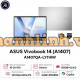 Laptop Asus Vivobook 14 A1407QA-LY114W (Snapdragon® X X1 26 100 Processor | 16GB | 512GB | 14 inch WUXGA | Win 11 | Bạc)