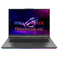 Laptop Asus Gaming ROG Strix G814JVR-N6089W (i9 14900HX/32GB RAM/1TB SSD/18 WQXGA 240hz/RTX 4060 8GB/Win11/Xám/Chuột/Balo)