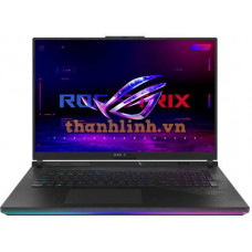 Laptop Asus Gaming ROG Strix G834JZR-R6160 (i9 14900HX/32GB RAM/1TB SSD/18 WQXGA 240hz/RTX 4080 12GB/Dos/Xám/Chuột/Balo/Tai nghe)
