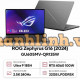 Laptop Asus Gaming ROG Zephyrus G16 GU605MV-QR135W (Intel Ultra 9 185H | RTX 4060 8GB |32GB | 1TB | 16 inch 2.5K OLED 240Hz| Win 11 | Xám)
