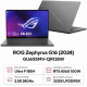 Laptop Asus Gaming ROG Zephyrus G16 GU605MV-QR135W (Intel Ultra 9 185H | RTX 4060 8GB |32GB | 1TB | 16 inch 2.5K OLED 240Hz| Win 11 | Xám)