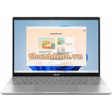 Laptop Asus Vivobook S14 M3407KA-SF032WS (AMD Ryzen AI 7 350 | 32GB | 512GB | AMD Radeon | 14 inch WUXGA OLED 60Hz | Win 11 | Office | Bạc)