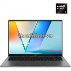 Laptop ASUS Vivobook S16 M3607HA-SH186W (AMD Ryzen 7 260 Processor 3.8GHz | AMD Radeon™ Graphics | 16 inch FHD 60Hz | 16GB | 512GB | Win 11 | Xám)