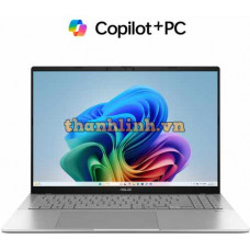 Laptop Asus Vivobook S16 S3607QA-SH040WS (Snapdragon X X1 26 100 | 16GB | 512GB | Qualcomm Adreno | 16 inch WUXGA 60Hz | Win 11 | Office | Xám)