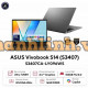 Laptop ASUS Vivobook S14 S3407CA-LY096WS (Intel Core Ultra 7 Processor 255H | 16GB | 512GB | Intel UHD | 14 inch WUXGA IPS | Win 11 | Office | Xám)