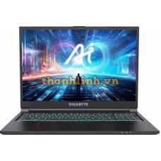 Laptop GIGABYTE G6 KF-73VN854KH (Intel Core i7-13700H | 16 inch WUXGA 165Hz | RTX 4060 8GB | 16 GB | 1TB | Win 11 | Đen)