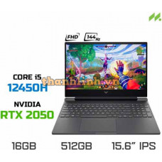 Laptop Gaming HP VICTUS 15-fa1155TX 952R1PA_16G (i5-12450H, RTX 2050 4GB, RAM 8GB DDR4, SSD 512GB, 15.6 Inch IPS 144Hz FHD)