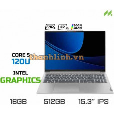 Laptop Lenovo IdeaPad Slim 5 15IRU9 83D0000EVN (Core 5 120U, Intel Graphics, RAM 16GB LPDDR5X, SSD 512GB, 15.3 Inch IPS WUXGA 60Hz 100% sRGB)