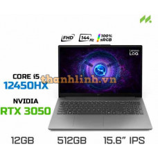 Laptop Lenovo Gaming LOQ Essential 15IAX9E 83LK0036VN (i5-12450HX, RTX 3050 6GB, RAM 12GB DDR5, SSD 512GB, 15.6 Inch FHD IPS 144Hz 100% sRGB, Win 11)