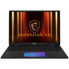 Laptop Gaming MSI Titan 18 HX AI A2XWJG-622VN (Ultra 9 285HX, RTX 5090 24GB GDDR7, RAM 64GB DDR5, SSD 6TB, 18 Inch MiniLED UHD+ 120Hz, 100% DCI-P3)