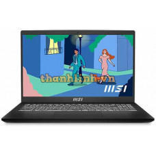 Laptop MSI Modern 15 B12M-628VN (Intel Core i5-1235U | 16GB | 512GB | Intel Iris Xe | 15.6 inch FHD | Win 11 | Đen)