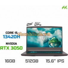 Laptop Gaming MSI Thin 15 B13UC-2081VN (i5-13420H, RTX 3050 4GB, RAM 16GB DDR4, SSD 512GB, 15.6 Inch IPS FHD 144Hz)