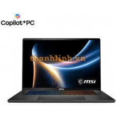 Laptop MSI Stealth 16 AI+ B3WF-007VN (Intel Core Ultra 9 386H | RTX 5060 GDDR7 8GB | 16 inch QHD+ | 32GB | 1TB | Windows 11 Home | Đen)