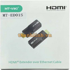 Bộ Mở Rộng HDMI Qua LAN Cat6 Tối Đa 50m MT-ED01S