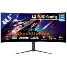 Màn hình LCD LG 44.5 Inch 45GR95QE-B.ATV ( 3440 x 1440/ OLED/ 240Hz/ 0.03ms (GtG))