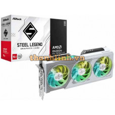 Card màn hình ASRock AMD Radeon RX 9060 XT Steel Legend 16GB OC (RX9060XT SL 16GO)
