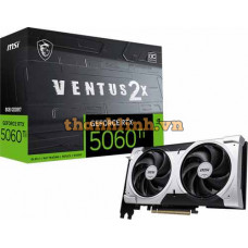 Card màn hình MSI GeForce RTX™ 5060 Ti 8G VENTUS 2X OC PLUS