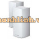 Bộ phát Wifi Linksys Velop Mx10600-Ah Tri-Band Ax5300 Mesh Wifi System Wifi 6 System 2-Pack