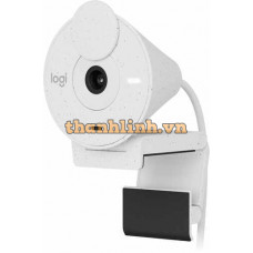 Webcam hội nghị Logitech Brio 300 Trắng ( USB C) (960-001443)