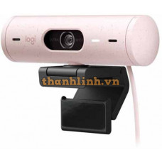 Webcam hội nghị Logitech Brio 500 Hồng ( USB C) (960-001433)