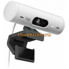 Webcam hội nghị Logitech Brio 500 Trắng ( USB C) (960-001429)