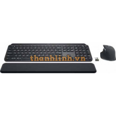Bàn phím và Chuột không dây Logitech MX Keys Combo for Business Gen 2 (Đen)
