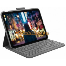 Bàn phím Bluetooth Logitech Slim Folio for iPad (Gen 10) (920-011432)