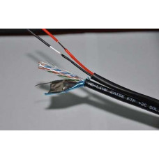 Cáp mạng HDPRO CAT5e FTP + 2C Copper Outdoor