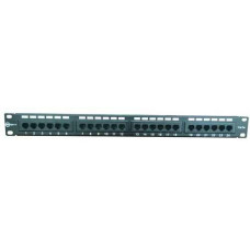 Patch panel 24 port IONNET CAT.5e, 19 inch