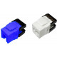 Modular Jack LS Unshieled Cat5e UTP ERD White/Blue (LS-MJ-UC5E-xx-ERD)