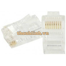 Đầu nối RJ45-Modular Plug LS UTP CAT5E (LS-MP-UC5E-RJ45-CV)