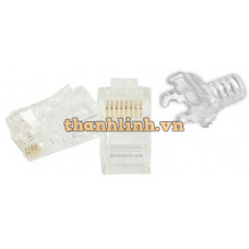 Đầu nối RJ45-Modular Plug LS UTP CAT5E (LS-MP-UC5E-RJ45-CV-WB)