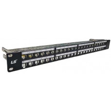 LS Simple 1U 48-port HD Patch Panel (LS-PP-48P-E-WM-1U)