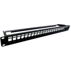 Patch panel empty 24-port LS CAT6 (LS-PP-C6-24P-E1-ECO)