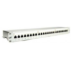 Patch panel 24-port Shielded LS CAT.6 (LS-PP-SC6-24P)