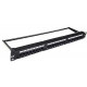 Patch panel 24-port Unshielded LS CAT6 (LS-PP-UC6-24P-F-ECO)