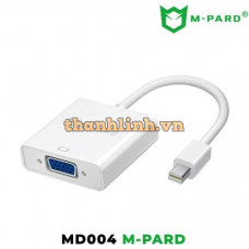 Cáp Mini DisplayPort -> VGA 1920x1080@60Hz Dài 20cm M-PARD MD004