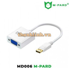 Cáp DisplayPort -> VGA 1920x1200@60Hz M-PARD MD006