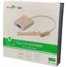 Cáp TYPE-C -> HDMI M-PARD (MD015)