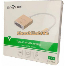Cáp TYPE-C -> VGA M-PARD (MD016)