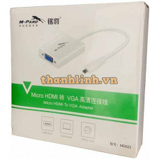 Cáp MICRO HDMI -> VGA M-PARD (MD022)