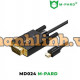 Cáp Mini DisplayPort -> VGA 1920x1080@60Hz Dài 1.8M M-PARD MD024